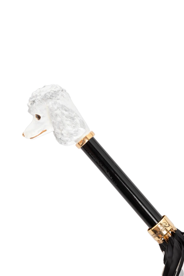 Pasotti women's umbrella white poodle black 180963 - photo 3