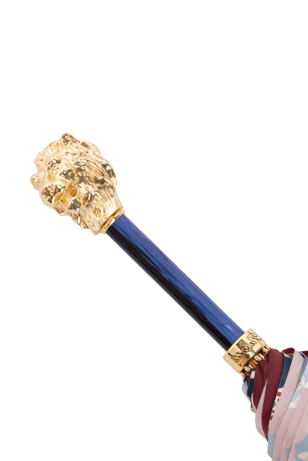 Pasotti women's umbrella golden lion burgundy 180973 - photo 3
