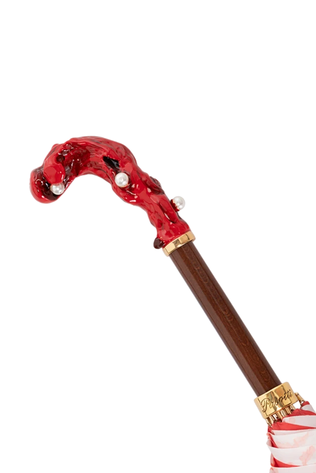 Pasotti women's umbrella coral pink 180988 - photo 3