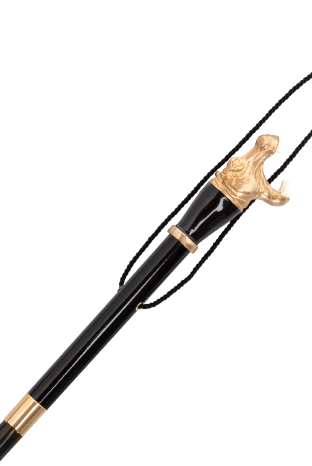 Pasotti рожок для обуви золотой бегемот коричневый 181014 - фото 3