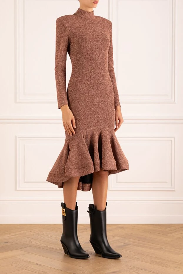 Fleur de Paris brown knitted dress 181056 - photo 3