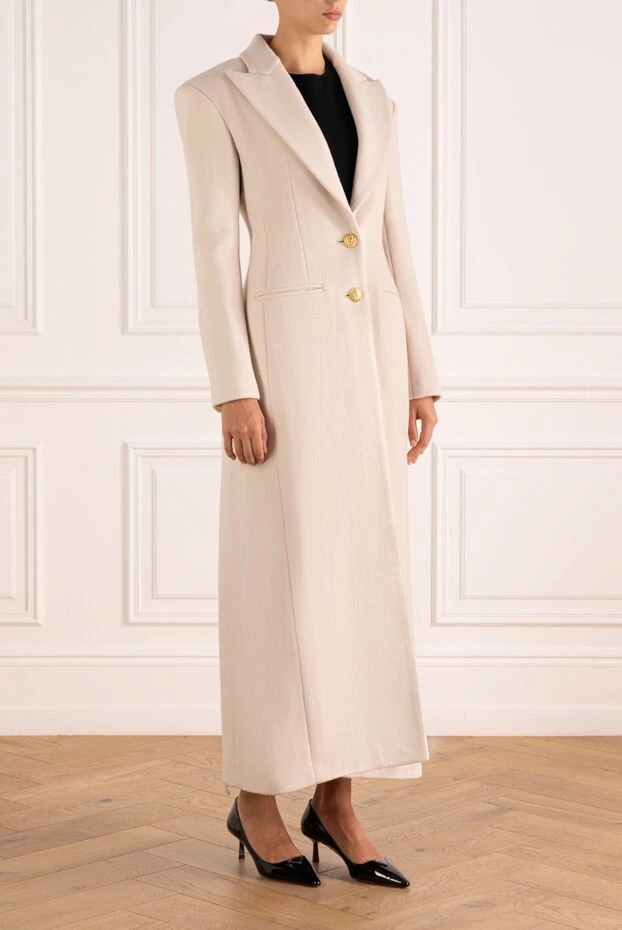 Balmain woman coat, trench купить с ценами и фото 181133 - photo 2