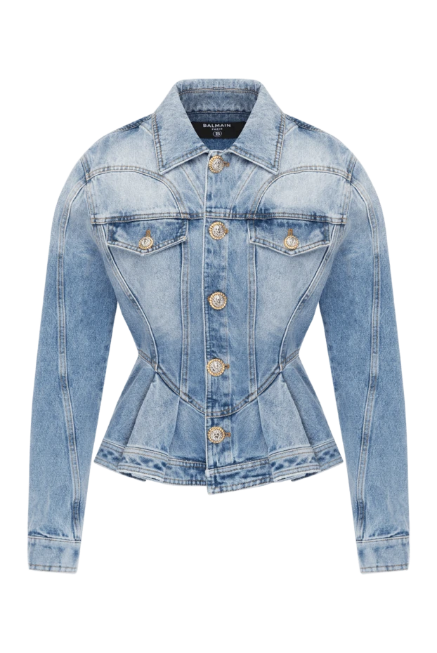 Balmain woman jean jacket купить с ценами и фото 181136 - photo 1