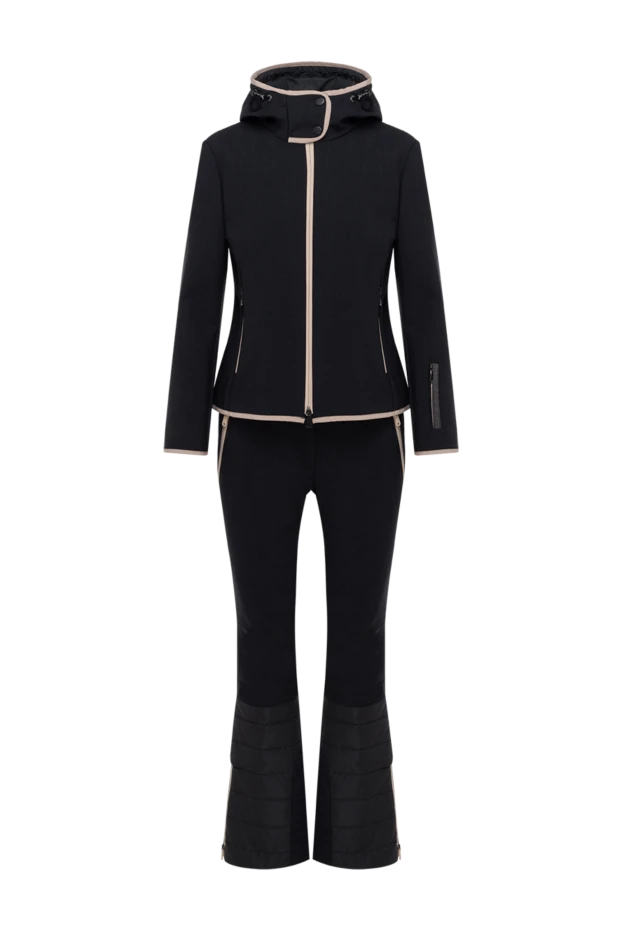 Спортивный костюм с капюшоном с контрастной окантовкой - фото 1