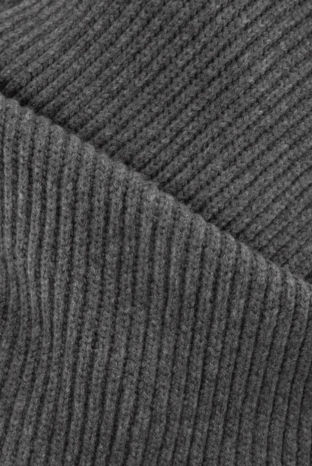 Brunello Cucinelli women's cashmere scarf gray 181223 - photo 3