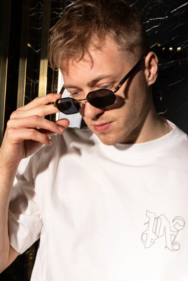 Солнцезащитные мужские очки ромбовидные ромбовидные - фото 2