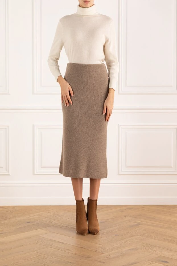 Fleur de Paris woman midi skirt купить с ценами и фото 184760 - photo 2