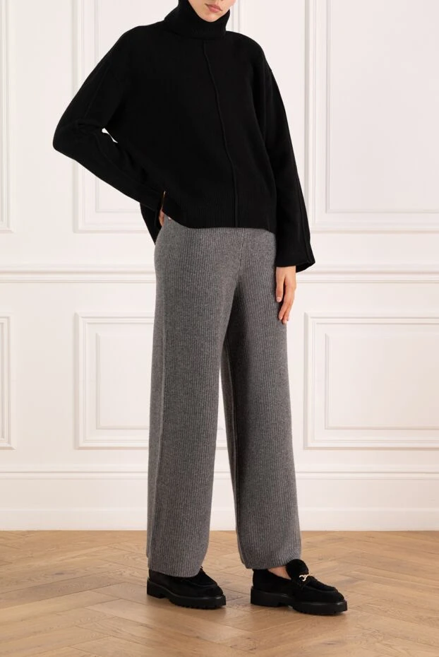 Fleur de Paris woman knitted trousers купить с ценами и фото 184761 - photo 2