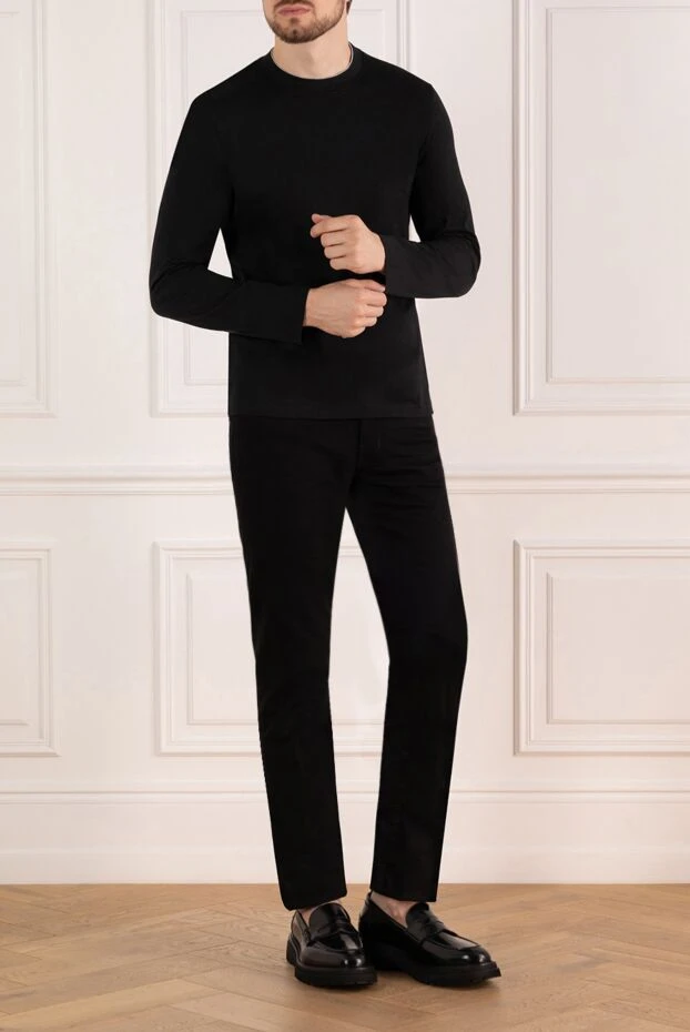 Jacob Cohen cotton trousers with five pockets in rich black
184785 - photo 2