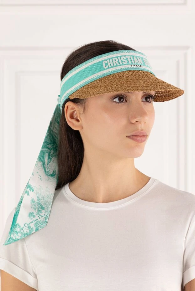 Loro Piana woman green cashmere cap for women 171100 - photo 2