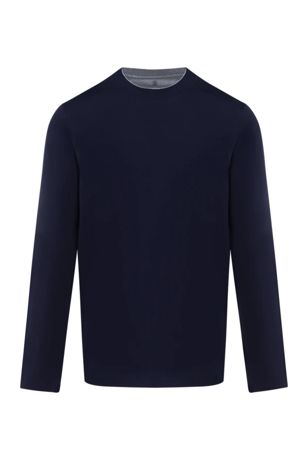 Ерлерге арналған көк мақтадан жасалған свиттері - фото 1