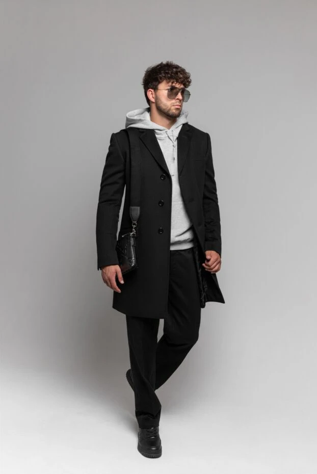 Gucci men's black cotton trousers 185233 - photo 2