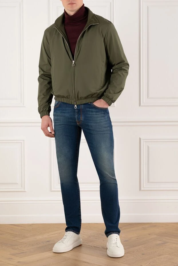 ерлер қысқа жасыл күрте - фото 2