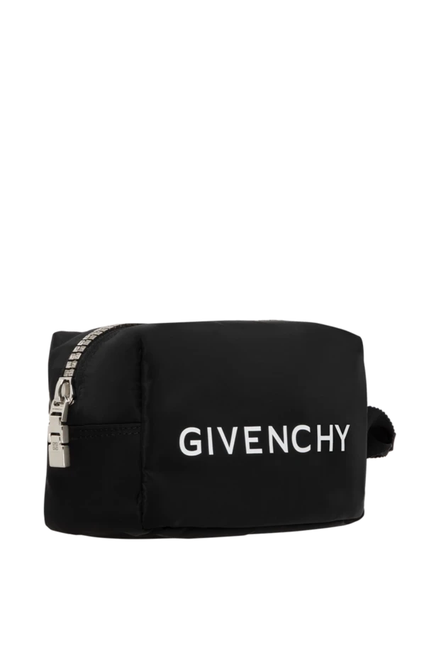 Givenchy нейлоновый косметичка g-zip черная мужская 185432 - фото 3