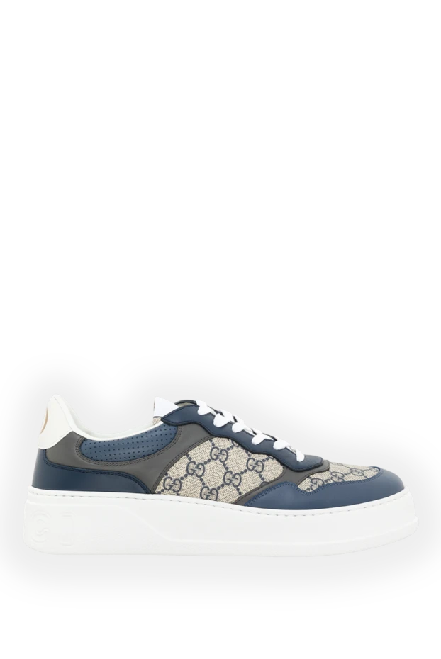 Мужские кроссовки GG синие - фото 1