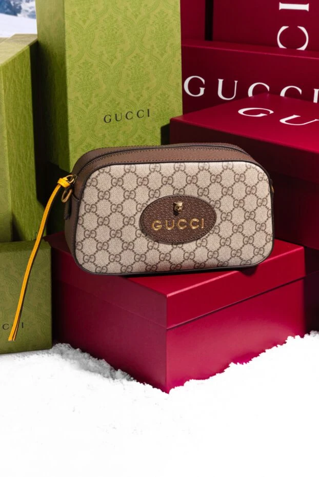 Gucci small messenger bag with gg pattern 185564 - photo 2