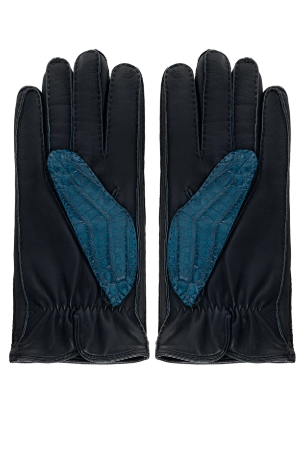 Mazzoleni ерлерге арналған қоңыр кашемир қолғаптары 185646 - фото 3