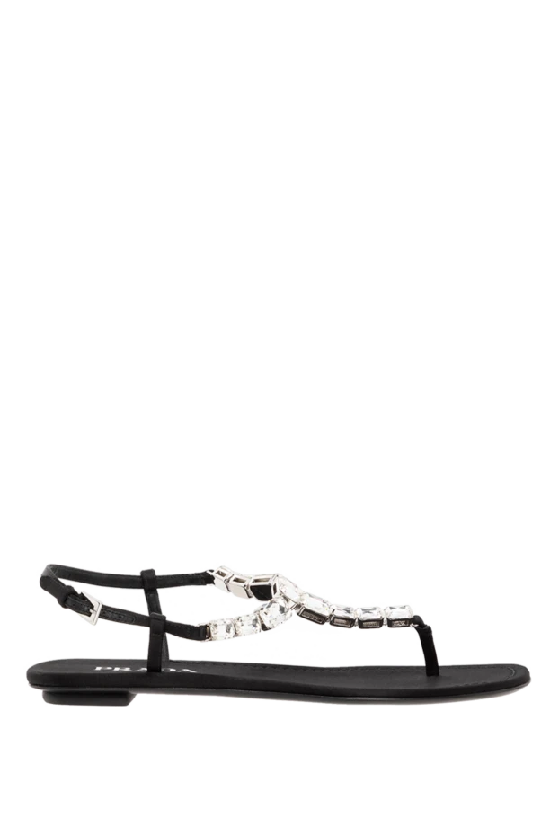 Ринстондармен қара әйелдер сандалдары - фото 1