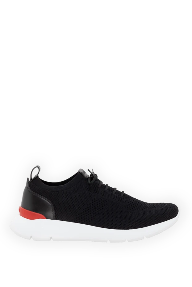 Ерлерге арналған қара мақта кроссовки - фото 1