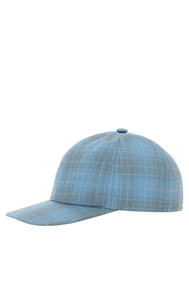 Kiton ерлерге арналған көк дойбы жүннен тоқылған қалпақ 185700 - фото 3