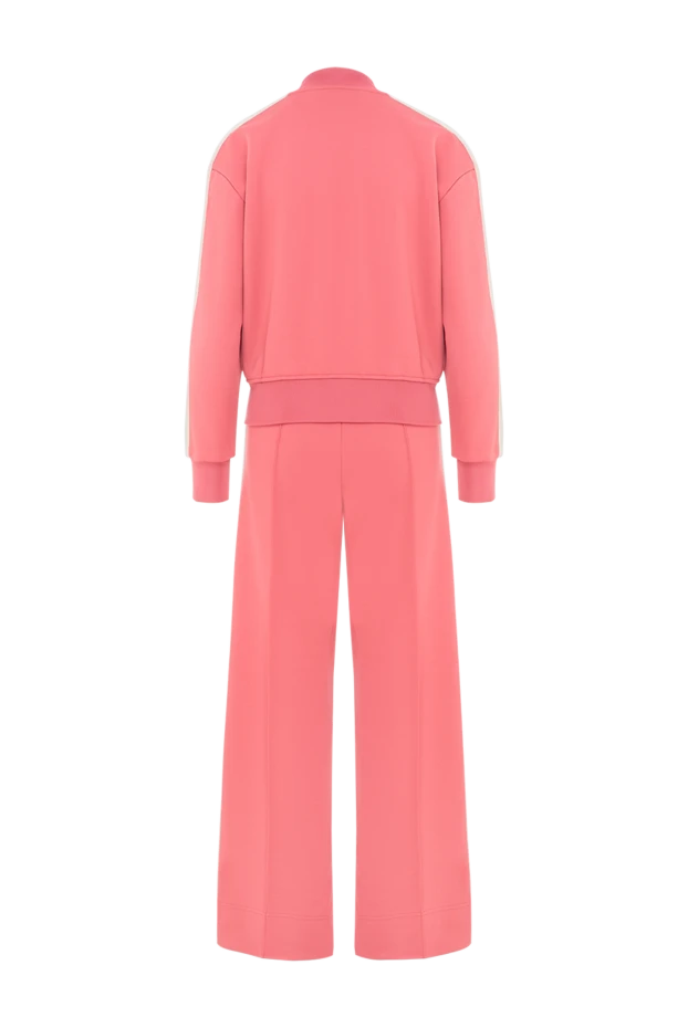 Розовый спортивный костюм женский на молнии - фото 2