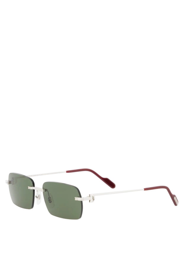 Cartier солнцезащитные безоправные очки piccadilly мужские 186012 - фото 3