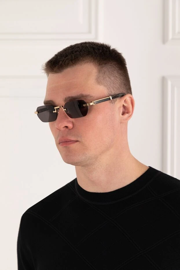 Ерекшелік жіңішке төртбұрышты жиексіз күннен қорғайтын көзілдірік - фото 2