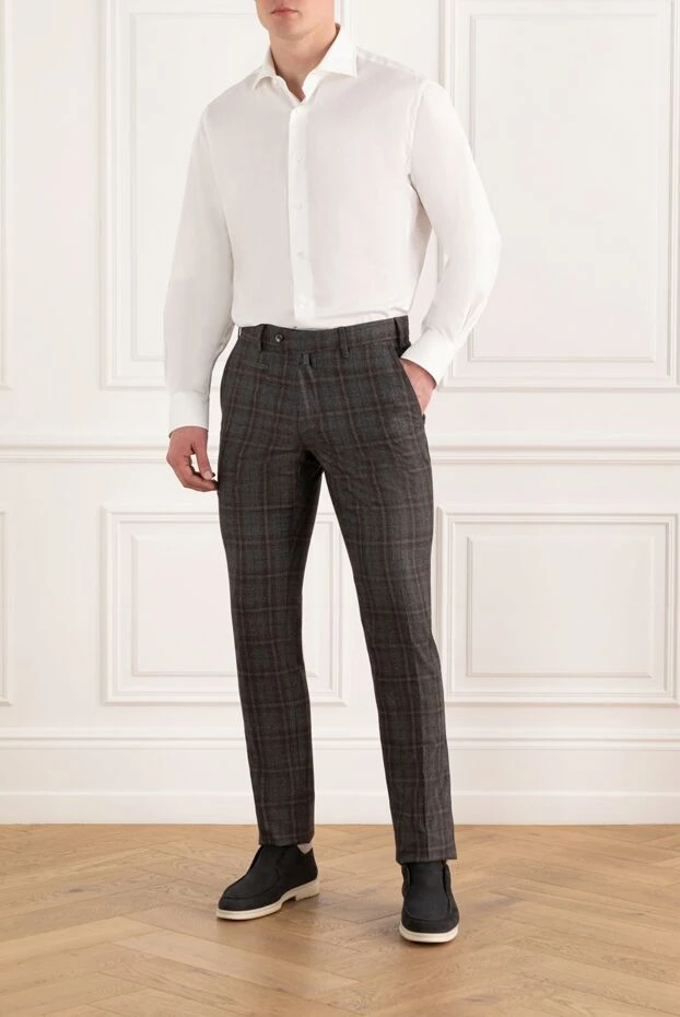 Alessandro Gherardi white cotton shirt with french collar 186062 - photo 2