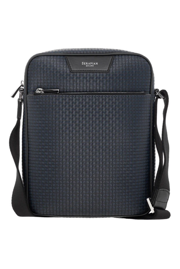 North South Messenger shoulder bag blue men's - photo 1