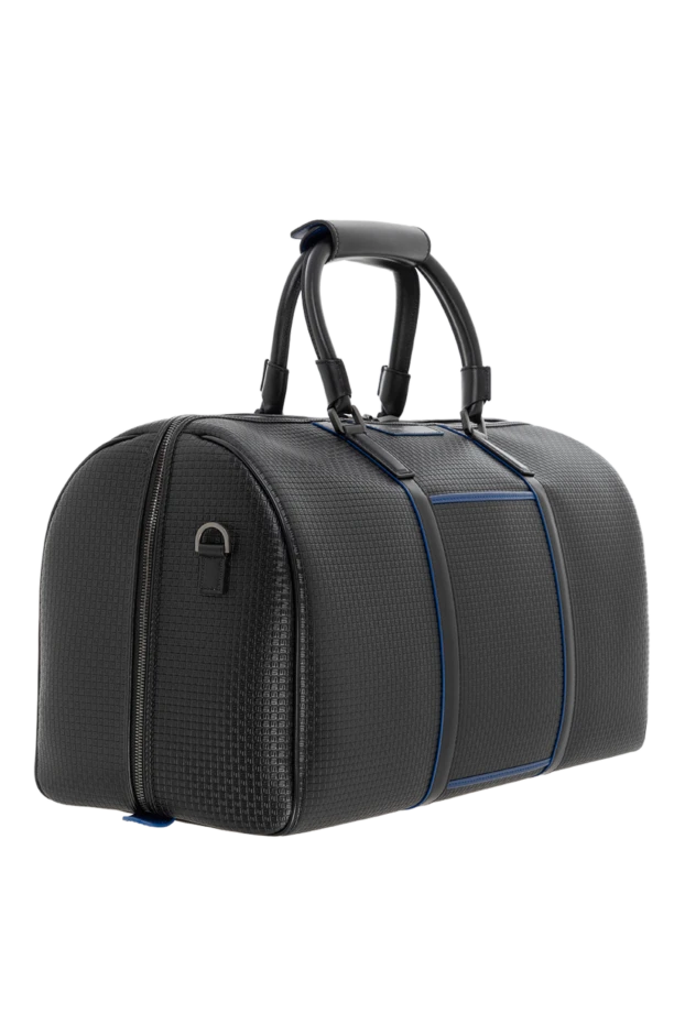 Serapian дорожная сумка из черного холста с покрытием stepan 186089 - фото 3