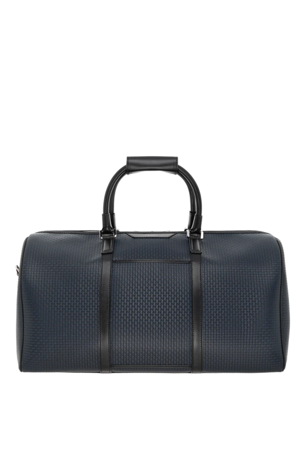 Степан жабыны бар көк кенептегі жол сөмкесі - фото 1