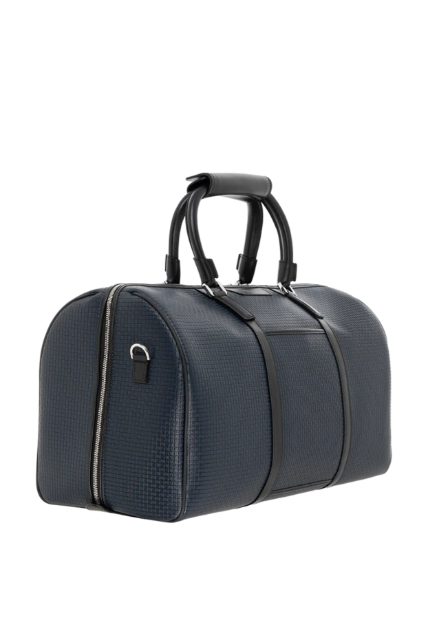 Serapian дорожная сумка из синего холста с покрытием stepan 186090 - фото 3