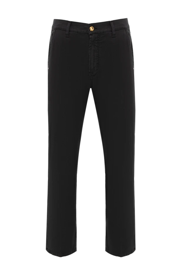 Men's brown trousers with a worn effect - photo 1