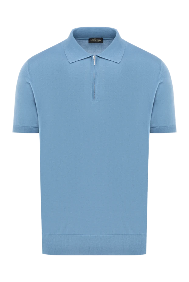 Lightweight silk polo with a zip fastening and a soft texture - photo 1