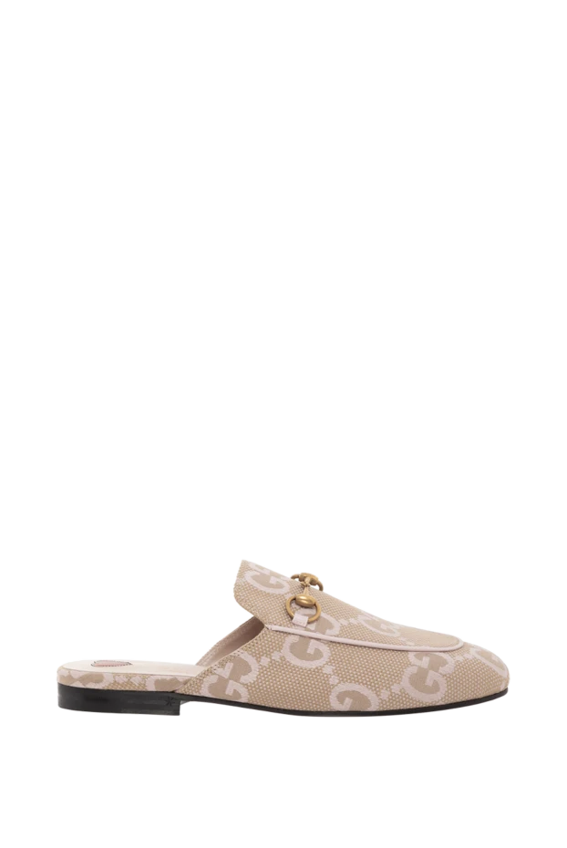 Бежевые мюли Princetown Horsebit - фото 1