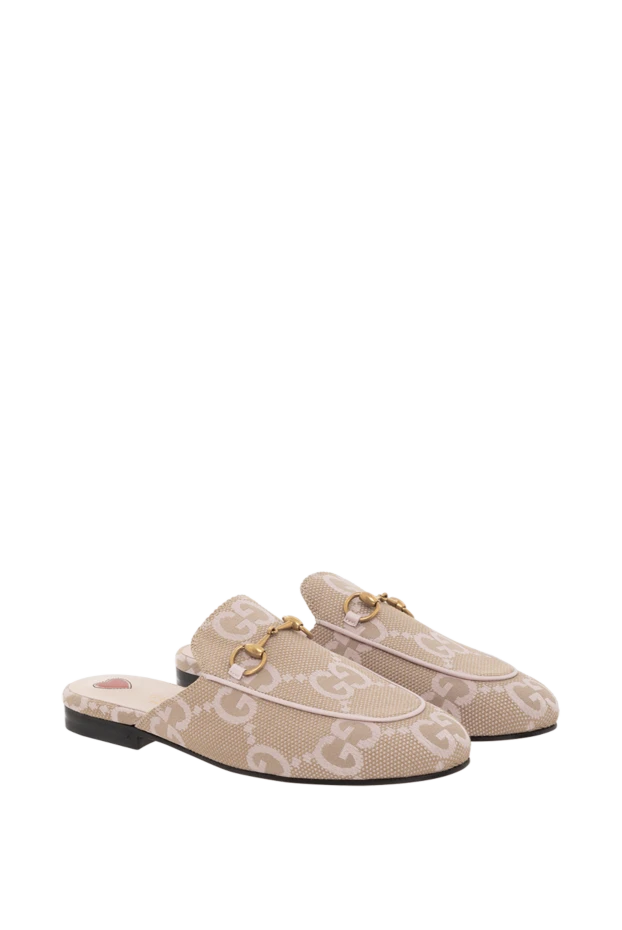 Бежевые мюли Princetown Horsebit - фото 2