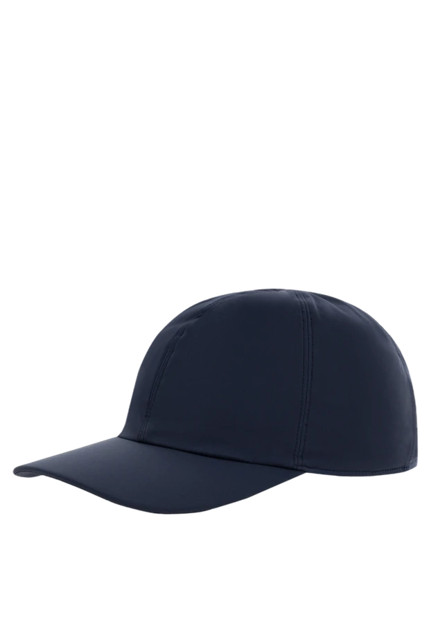 Loro Piana men's fur baseball cap blue 186346 - photo 3