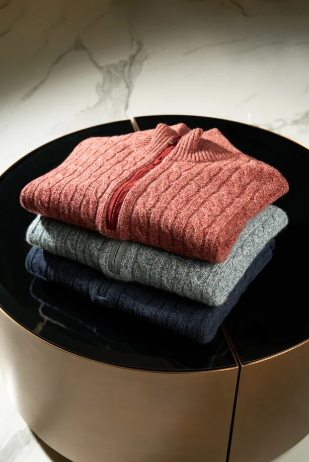 Loro Piana treccia кашемир секіргіш қызыл 186356 - фото 2