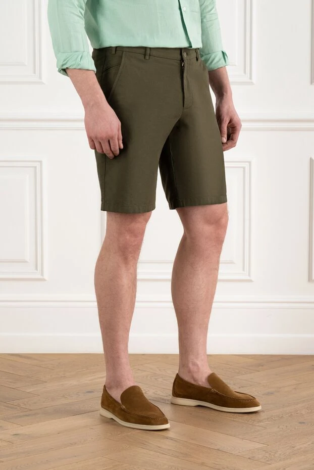 Loro Piana casual loose cotton shorts for men 186364 - photo 3