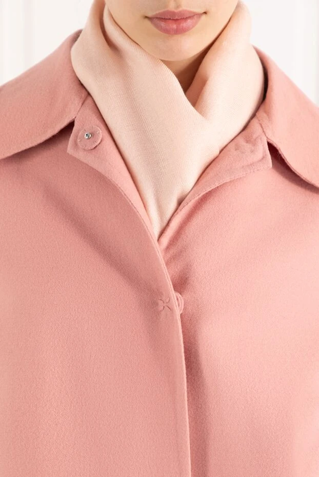 Loro Piana палантин из кашемира и шелка soffio с шелковой кромкой 186373 - фото 2