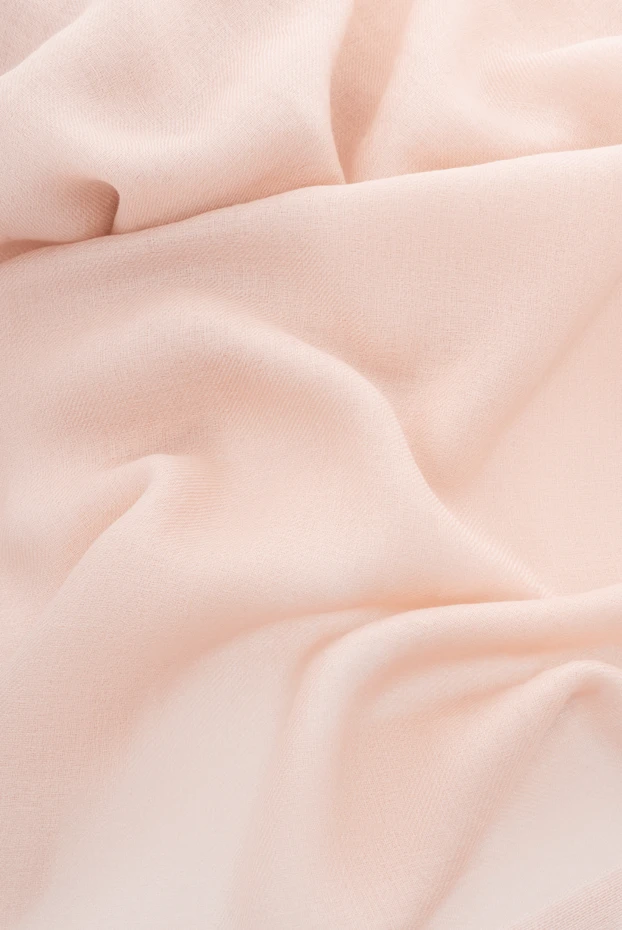 Loro Piana палантин из кашемира и шелка soffio с шелковой кромкой 186373 - фото 3