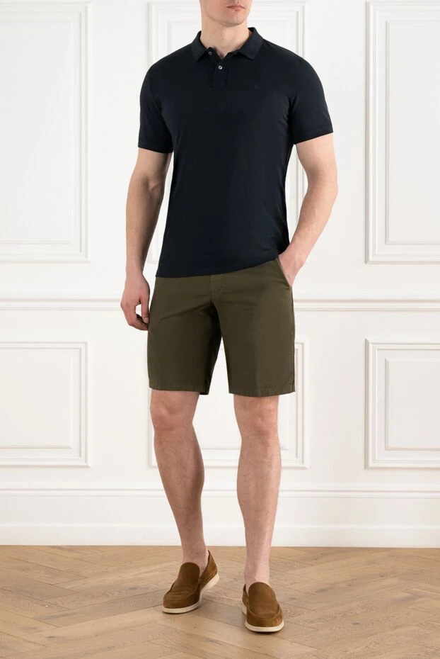 Gran Sasso мақта түймелері бар ерлер көк полосы 186395 - фото 2