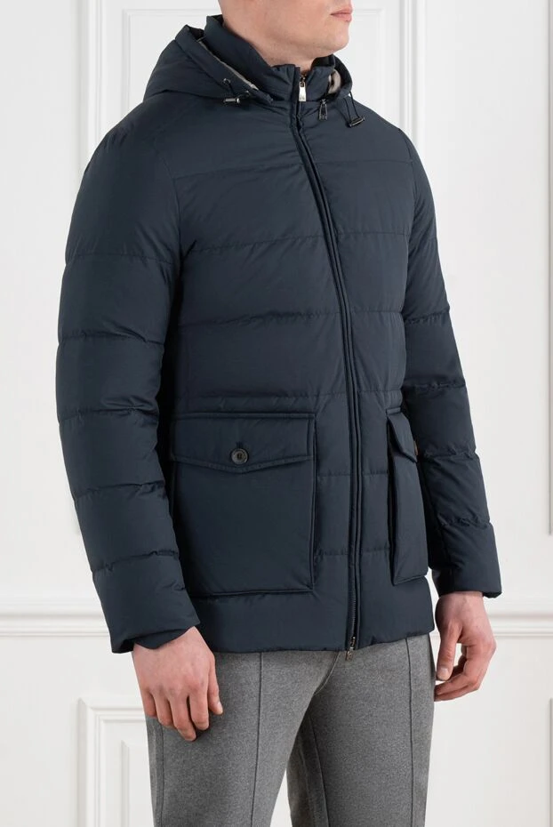 Corneliani a down jacket made of matte fabric with insulation and voluminous pockets 186532 - photo 3