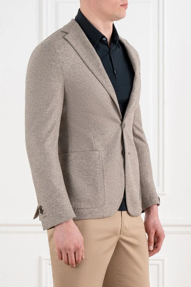 Corneliani қалталары бар алтылық бежевый күрте 186542 - фото 3