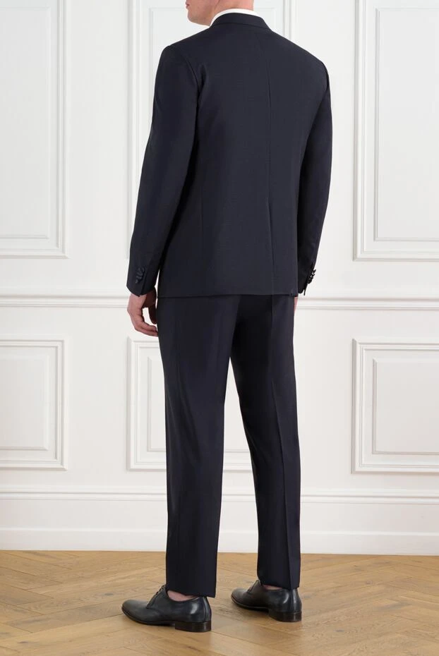 Corneliani blue men's wool tuxedo 186562 - photo 3