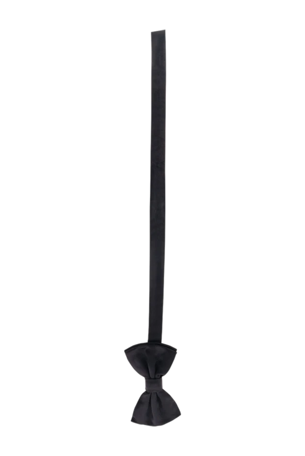 Corneliani қара жібек бантик 186584 - фото 3