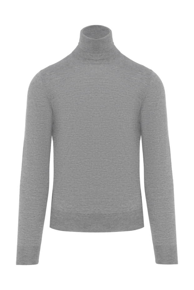 Ерлерге арналған сұр жылы жүннен жасалған гольф - фото 1