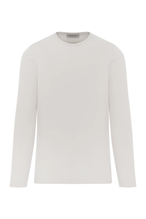 Ерлерге арналған бежевый мақта-мата жейдесі - фото 1