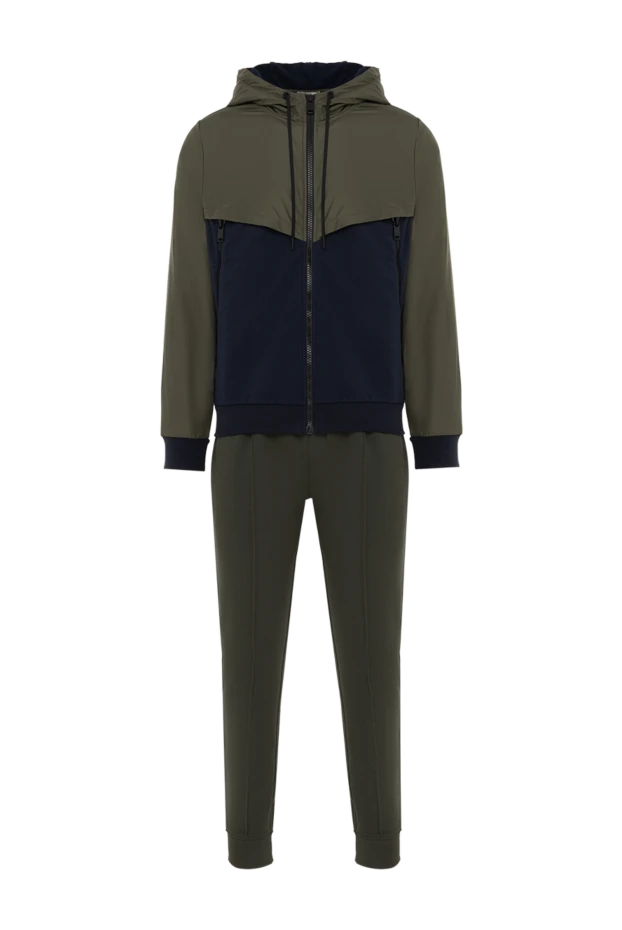 Men's two-tone walking suit with hood - photo 1