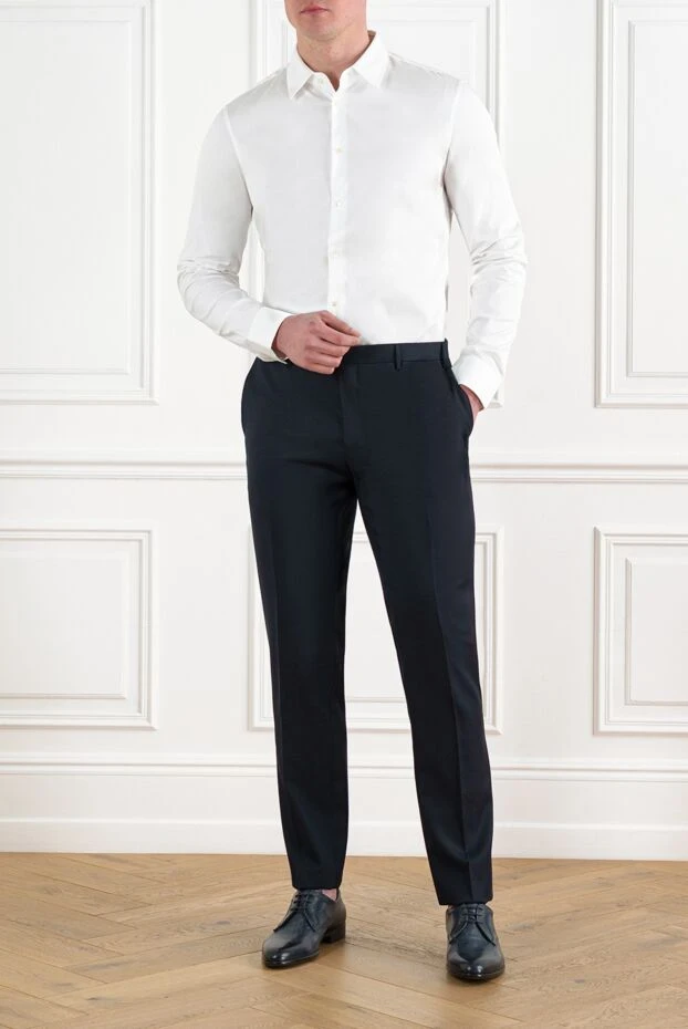 Gucci ерлерге арналған ақ көйлек 186689 - фото 3